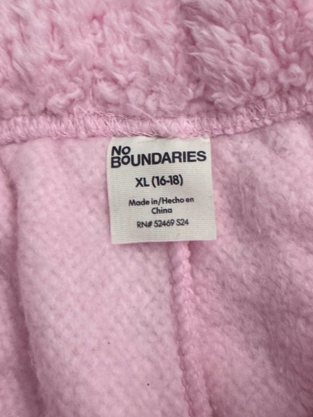 Pink Fuzzy Shorts XL - Picture 4 of 4